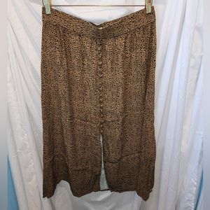 Ann Taylor Loft Cheetah Print Skirt